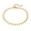 Stainless Steel Dangle Anklet for Women, Fringe Chain Anklet Bracelet On Leg ,Bohemian Style Summer Anklet Beach Jewelry