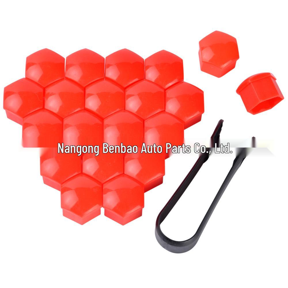 Universal Car Wheel Nut Protection Covers - 17mm, 19mm, 21mm