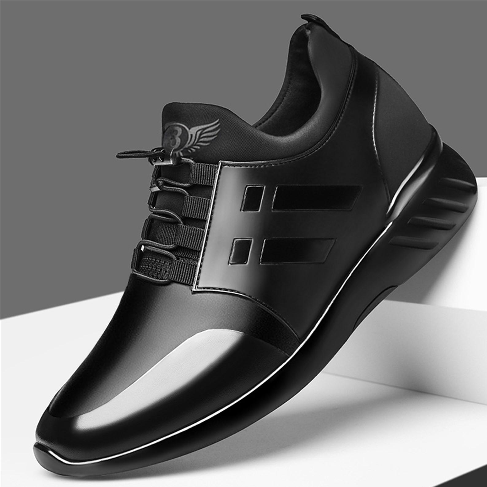 

2024 мужские кроссовки качественные 6 см увеличивающиеся новые дышащие повседневные кроссовки британская обувь большие размеры офисная обувь для мужчин на все сезоны US 9(EUR 43)