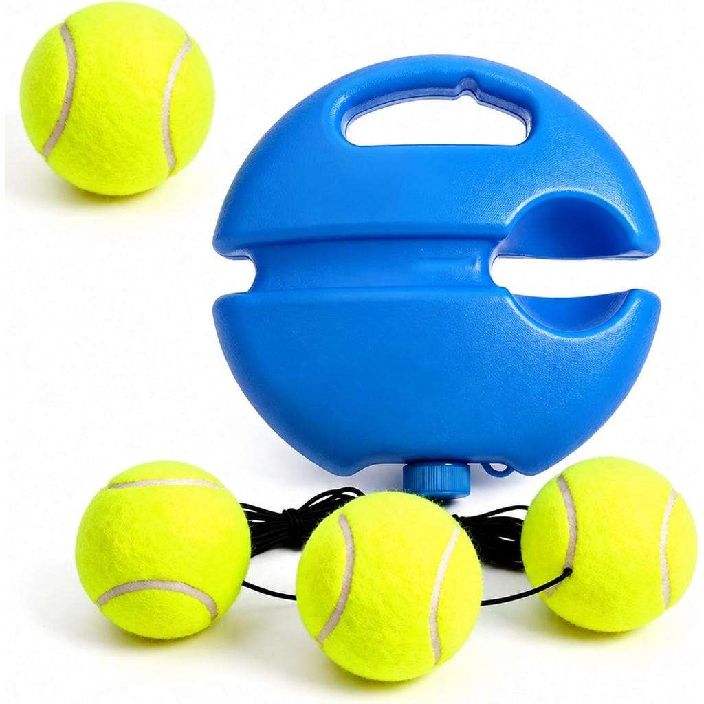 2026 New Tennis Ball Training Baseboard, Tennis Practice Rebounder, Portable Self Training Tool for Beginners,Indoor Outdoor Tennis Return Equipment