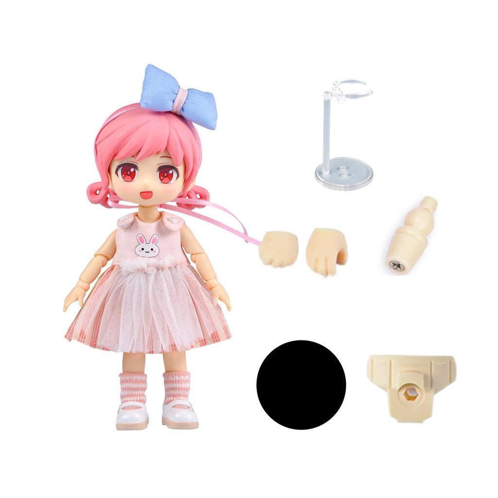 YMY Movable Jointed Doll Ob11 112 Bjd Toys Including Gsc Doll Head Body Clothes Shoes For Boys and Girls Gifts