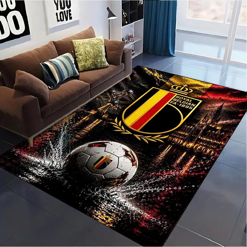 Belgium Carpet Rug for Living Room Bedroom Home Sofa Decoration,Kids play Non-slip Floor Mat