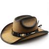 Street Photography Performance Hat, Travel Cycling Straw Hat, Classy Western Cowboy Hat