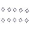 10Pcs CNC Turning Inserts Carbide Blade Replacement Lathe Metal Cutting Tool CCMT09T304