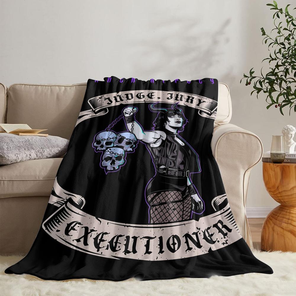 R-rhea Ripley Throw Soft Flannel Throw Summer Blanket Lightweight Cozy Nap Blanket for Sofa Bed Travel