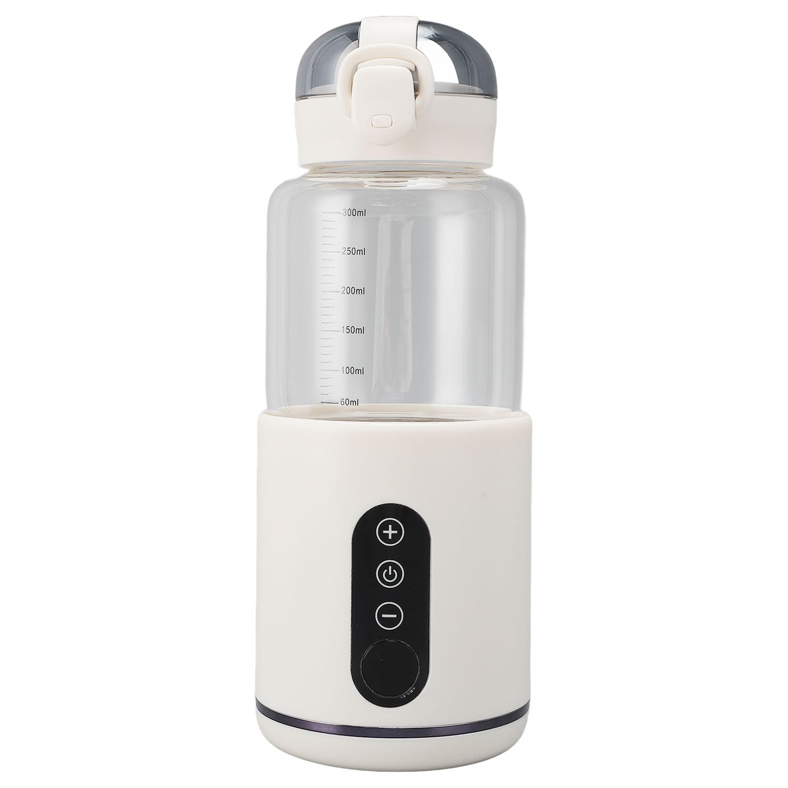 

Портативный подогреватель молока, белый, беспроводной, USB, перезаряжаемый, 55 градусов по Цельсию, большой емкости, портативный подогреватель бутылочек для