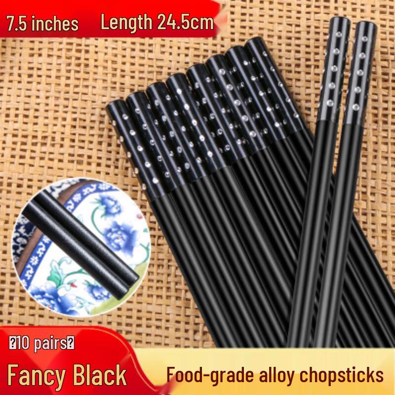 Durable Non-slip Alloy Chopsticks
