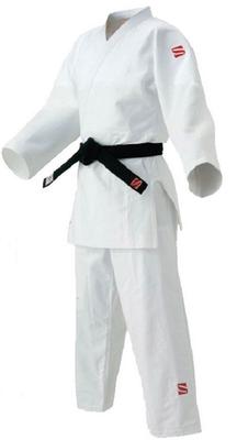 Judogi Kuo Judo certificado por la Federación Japonesa de Judo, talla L, solo pantalones JOEXP45L, blanco, IJF/Todos (Nuevo estándar) 4.5L