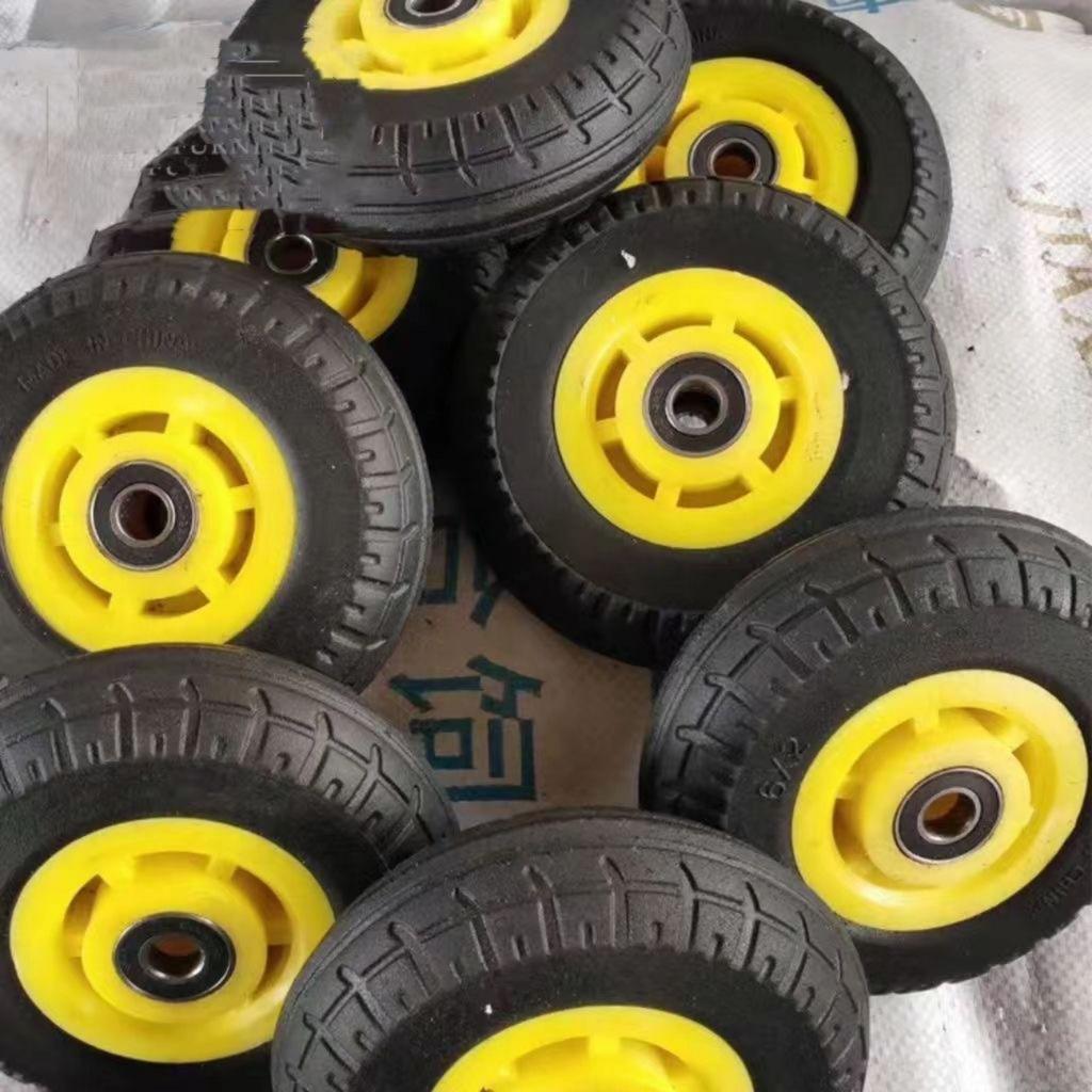 Portable Shopping Cart Wheels Rubber Casters for Hand-Pulled Carts Vegetable Buying And Shopping Chuanxing Brand Foldable