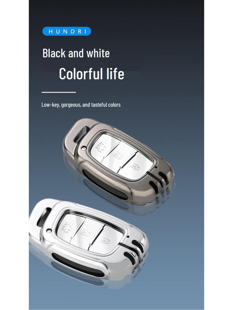 Hyundai Key Cover for 7th Gen Elantra, Fiesta, Sonata, ix35, ix25, and Santa Fe