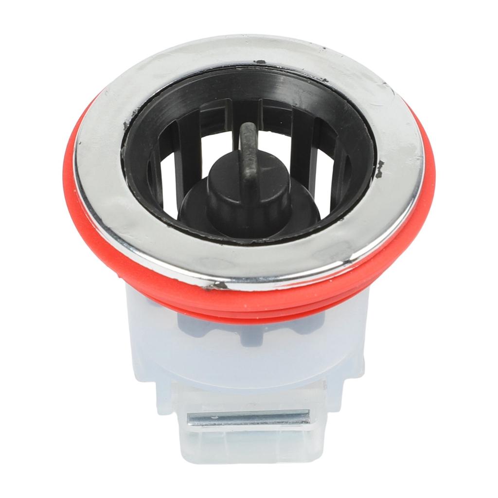 White Plastic Drain Cover 6 7 3cm for Sewer Block and Debris Filtration