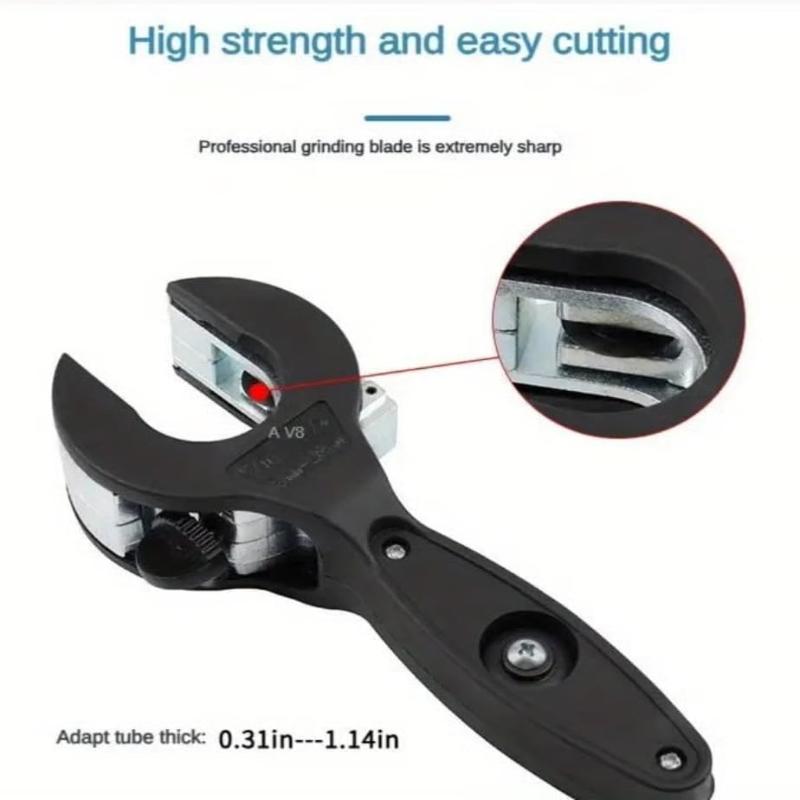 Ratchet Pipe Cutter 8-29mm for Stainless Steel Copper Aluminum Tubes Professional Hose Cutting Tool for Auto Repair and Plumbing