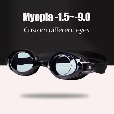 0 Până la -9.0 Miopie Adult Ochelari de Înot Silicon Impermeabil Anti-Ceață Dioptrii Ochelari de Înot Personalizați Grad Diferit pentru Ochiul Stâng și Drept