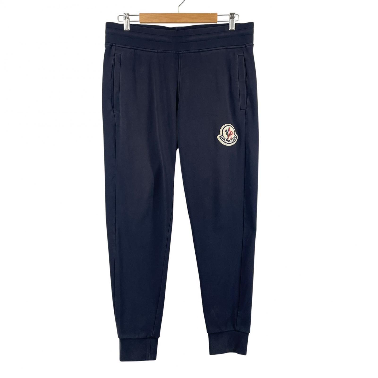 

Used MONCLERPants Navy cotton mens