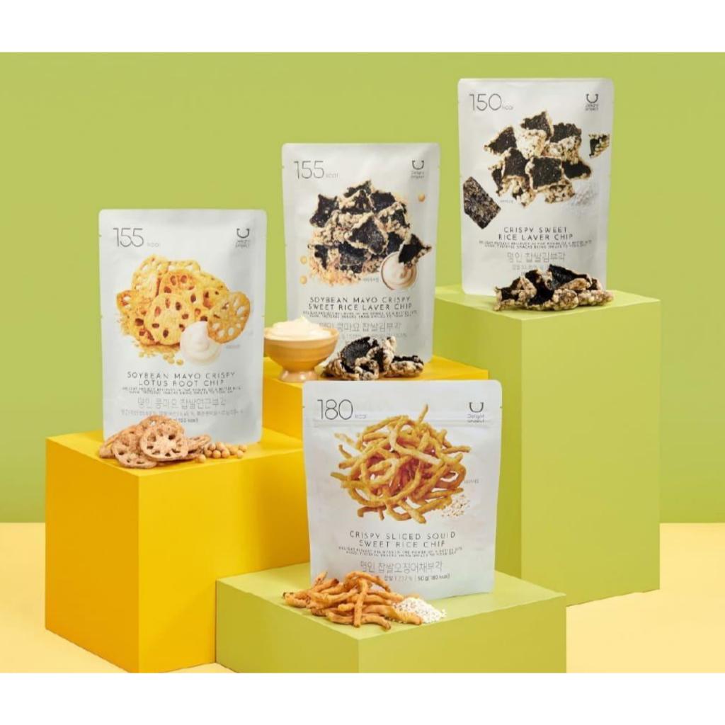 Delight project Snack Gift Set 2Types (Bagel Chips, Crispy Chips)