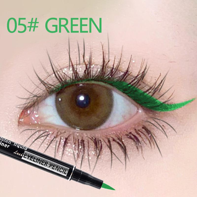 1pcs Colorful Precision Liquid Eyeliner Pens - Long-lasting Waterproof Smudge-proof For Beginners