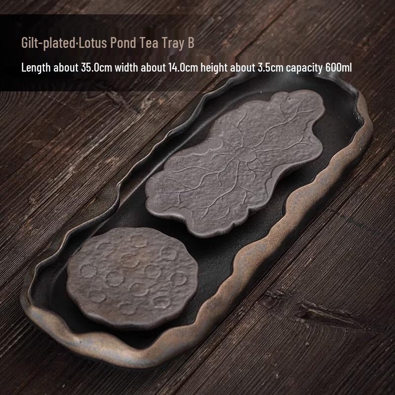 Zen Ceramic Dry Foam Tea Tray