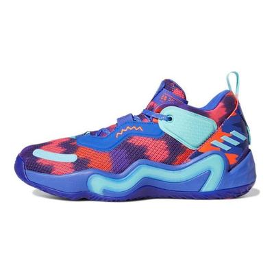 ASSISTENTE. Numero 3 Playground Hoops PVG Scarpe da Ginnastica da Uomo Blu Sonic-Ink Pulse-Aqua GV7265