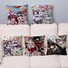 Nekopara Neko Anime Pillow Cover Design cushion Cover decor Holiday Decorati