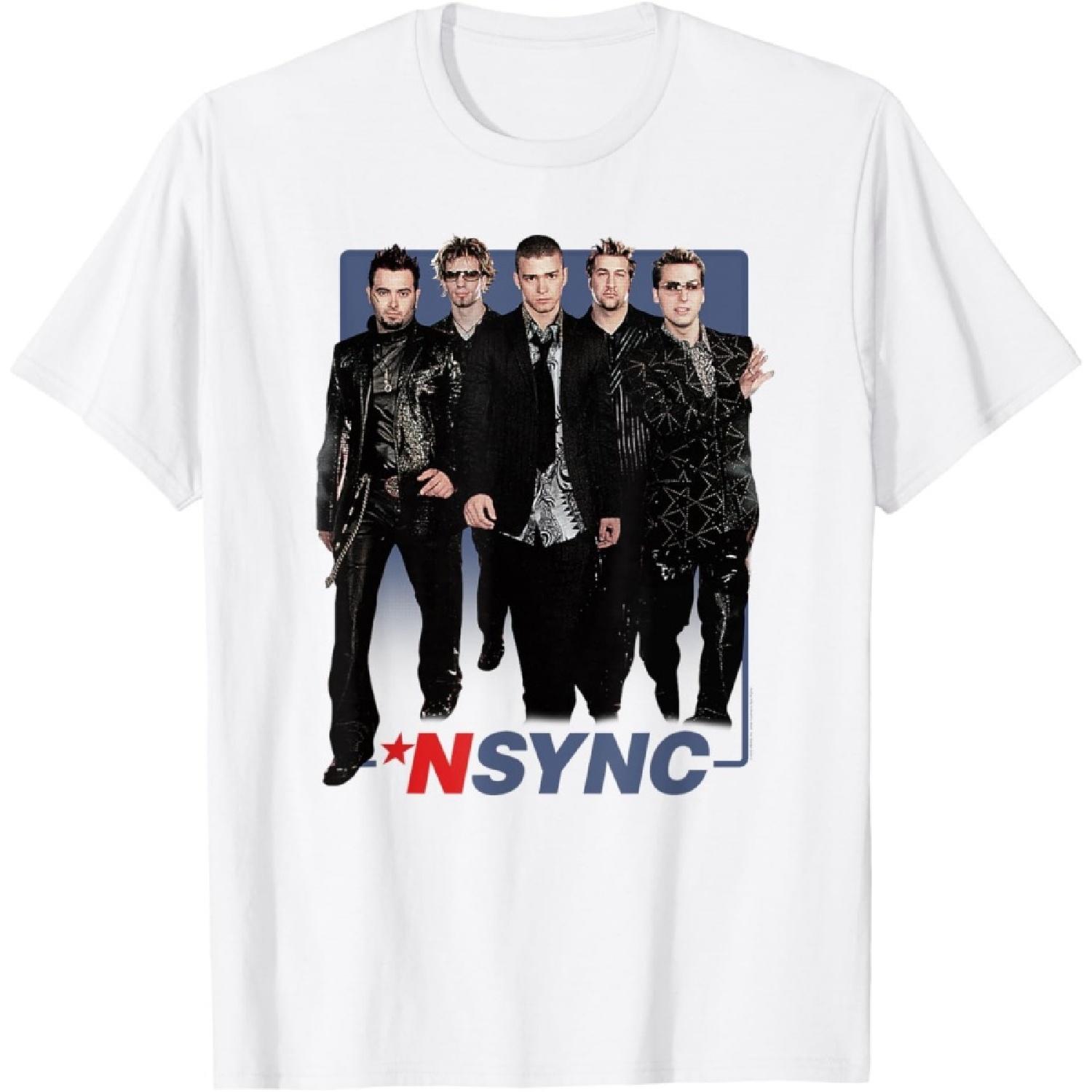 NSYNC Official Two Of Us T-Shirt S белый