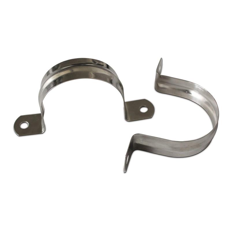 20pcs 5mm-100mm Riding Clip Clamps Pipe Saddle Clamps U-shaped Hose Clips 304 Stainless Steel Plumbing Brackets Wire Clips Fixer