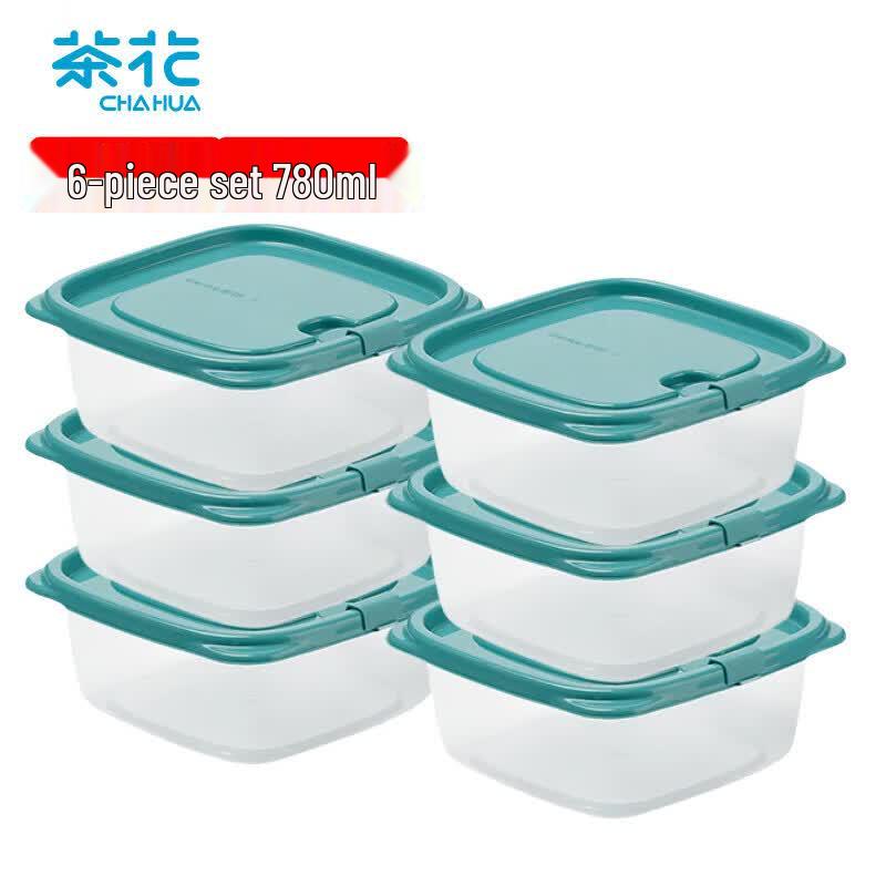 CHAHUA 780ml Food Storage Container 6-Piece Set