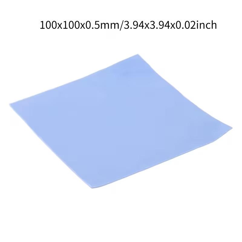High Temperature Resistant Silicone Thermal Pad 6.0 W/mK Conductivity Efficient Heat Sink for Laptop Cooling System