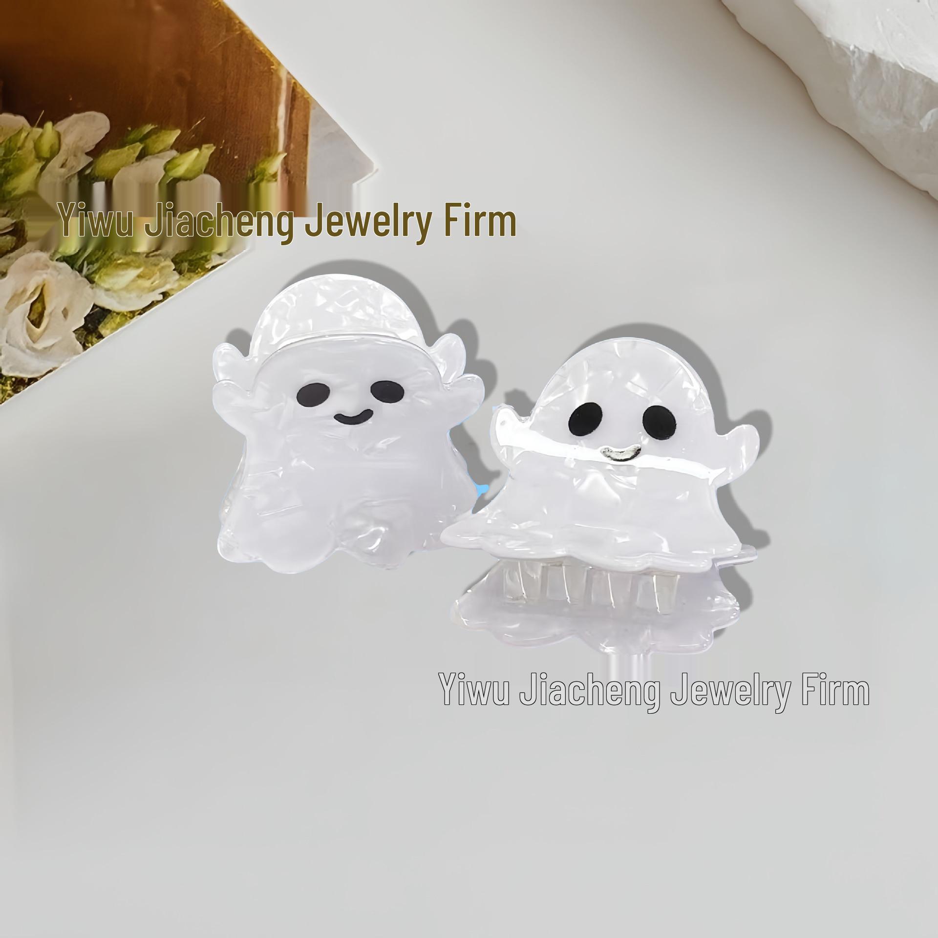 

Трансграничные заколки для волос в виде летучей мыши, призрака, снеговика и акулы на Хэллоуин/Рождество.