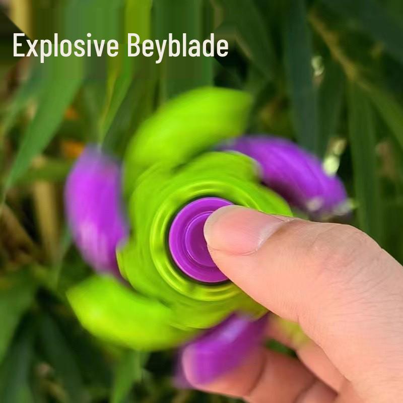 Spinner de Deget Ridiche Rotativ Colorat: Jucărie creativă și cool pentru ameliorarea stresului studenților