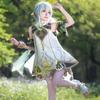 Nahida Cosplay Costume Lesser Lord Kusanali Full Set Dress Ears Wig Nahida Outfits for Comic Con