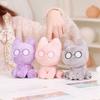 Plush Cat Cement Toy Cartoon Animal Stuffed Doll Bedroom Decoration 13cm Gift