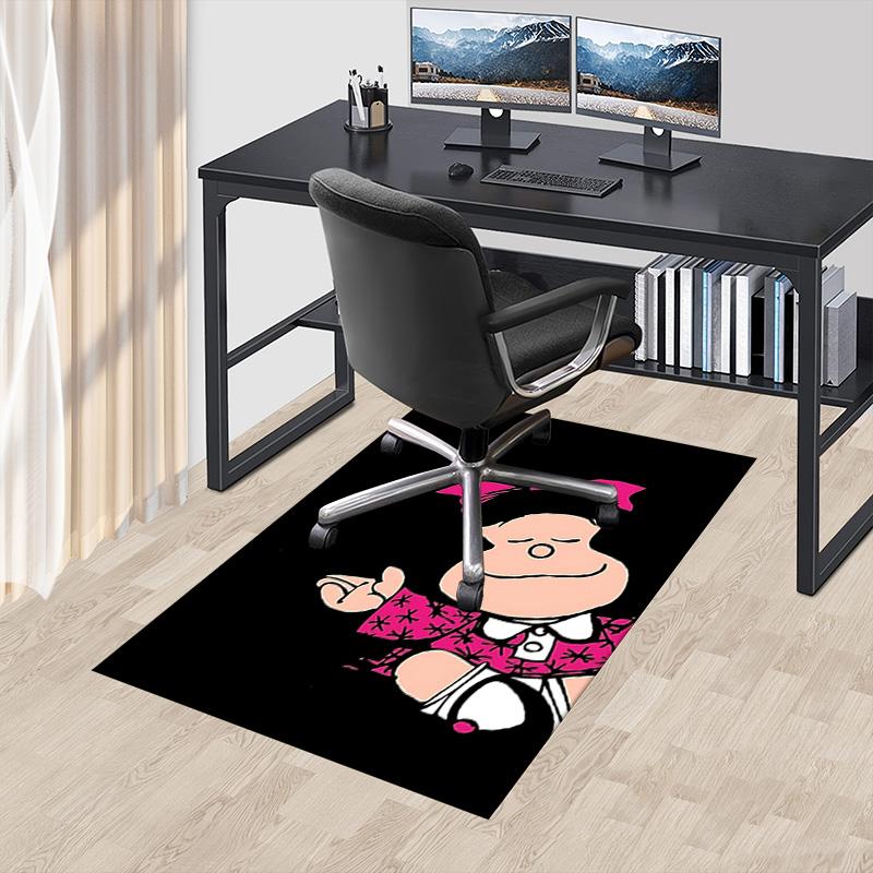 1pc Mafaldas Adventures Comics Carpet for Playroom Bedroom Living Room Sofa Home Decor,kids Game Area Rug Non-slip Floor Mat Y73031