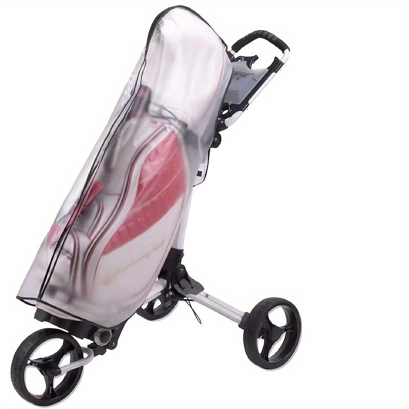 Transparent PVC Waterproof Golf Bag Rain Cover, Waterproof Dustproof Golf Bag Cover, PVC Transparent Golf Bag Protector
