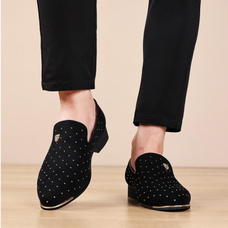 Men Dress Shoes High Quality Business Men Shoes Fashion Casual Trendy Comfort Breathable Soft Sole Men Loafers Zapatos De Hombre