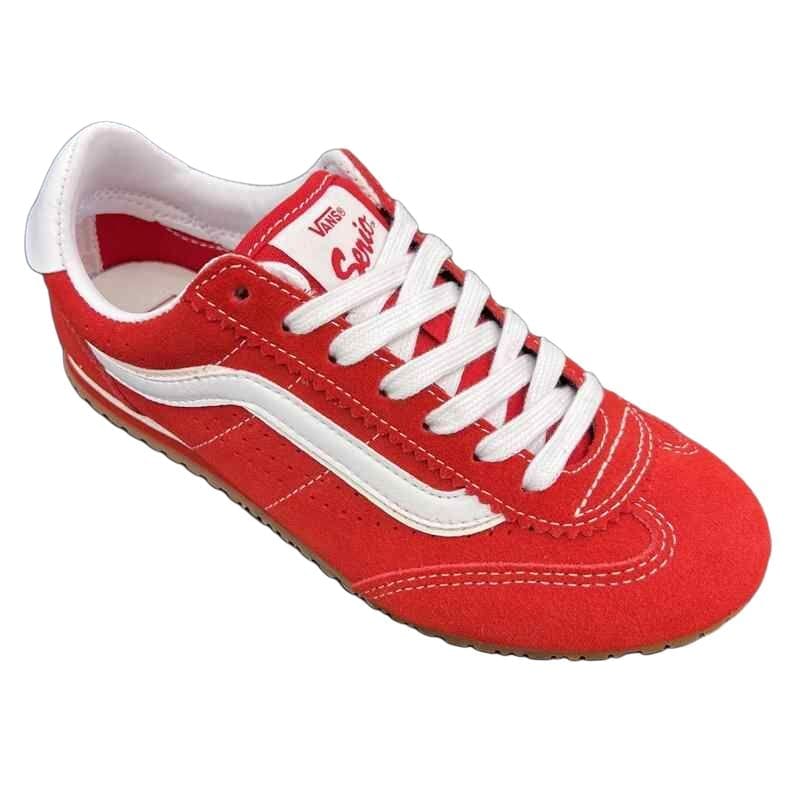 Vans Super Lowpro Low top Casual Shoes Unisex Red VN000D83IZQ