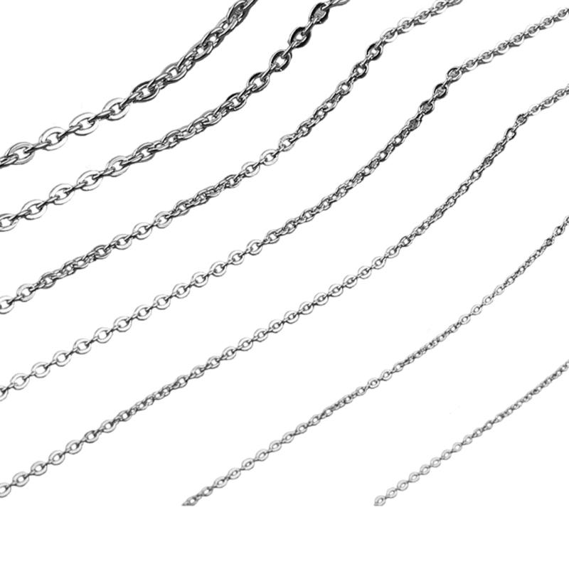 65.61Feet DIY Necklaces Chain 0.25-1mm Jewelry Making Chain for Jewelry Making DIY Necklaces Earring Keichain Pendants