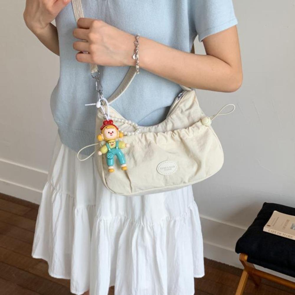Niche Dumpling Bag New Casual Messenger Bag Women's Fashion Simple High-end Texture Shoulder Bag