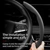 Suitable for Cadillac Anti-Slip Buckle Segmented Suede Steering Wheel Cover Suitable for Cts 2013 