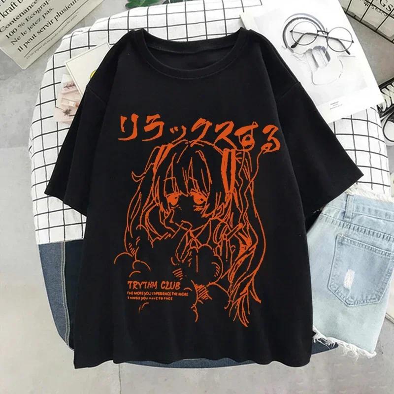 Kawaii Women Tshirt Harajuku Graphic T Shirts Print Anime Short Sleeve Fashion Harajuku Kawaii Tshirt Womens Y2K Clothing S