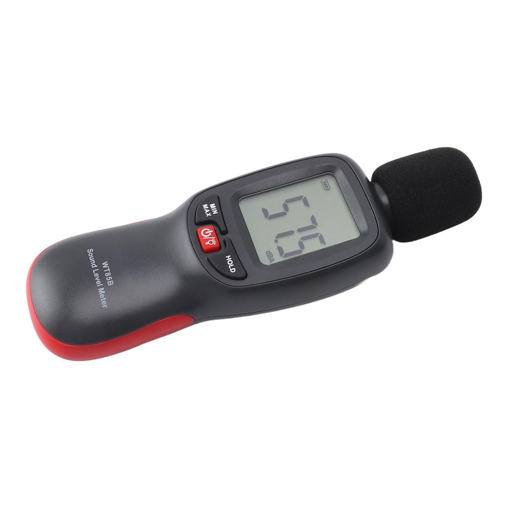 Sound Level Meter 30 To 130dB A Weighting Data Hold LCD Backlit Display Bluetooth Noise Tester