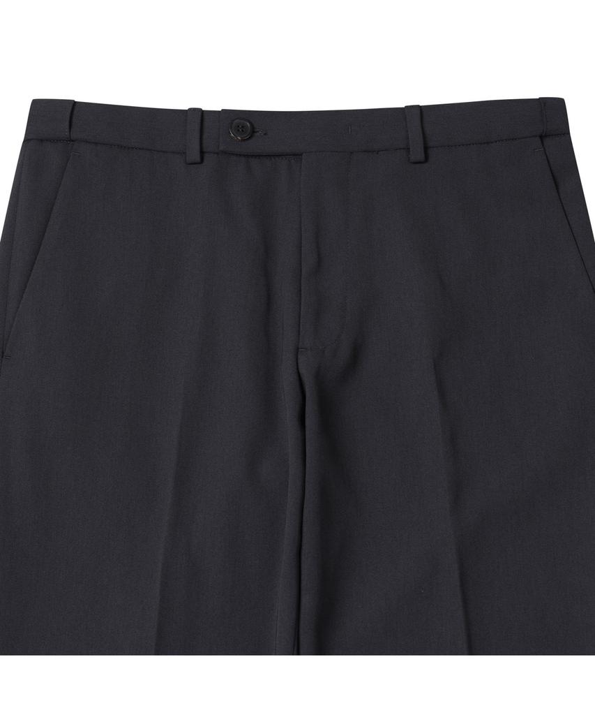 Keoseuuteommellou Black Slim Fit Setup Pants Cwpam25404Bkx