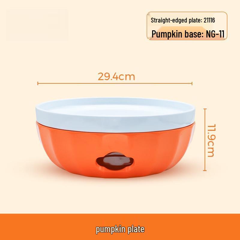 Набор обеденных тарелок из меламина в китайском стиле  Тыква