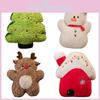 Christmas Tree Snowman Reindeer Plush Toys Stuffed Doll Decoration Kids Gift