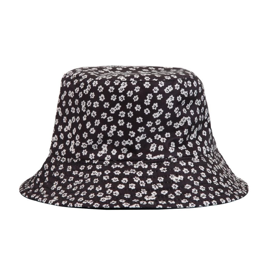 Summer Fresh Fisherman Hat Floral Print Wide Brim Sun Hat Bohemian Style