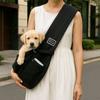 Large Capacity Crossbody Pet Carrier Polyester Cat Carrier Bag Puppy Shoulder Bags  Travel