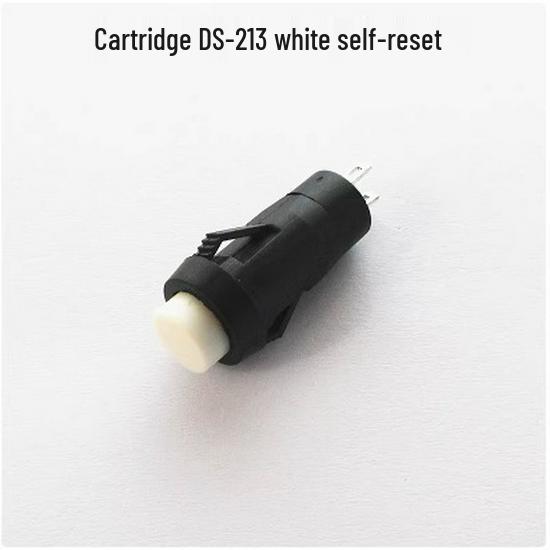 Round Red/Green Button Switch with Locking, Non-Locking & Self-Reset, 10mm Hole (DS-211/213)