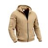 Hanorac Gros pentru Bărbați cu Fermoar, Cald, cu Glugă, cu Buzunare cu Fermoar, Jachetă Sport Casual de Toamnă Iarnă pentru Sală, Activități Zilnice, Streetwear