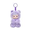 Teddy Bear Gummy Backpack Pendant, Vinyl Plush Toy, Cute Doll