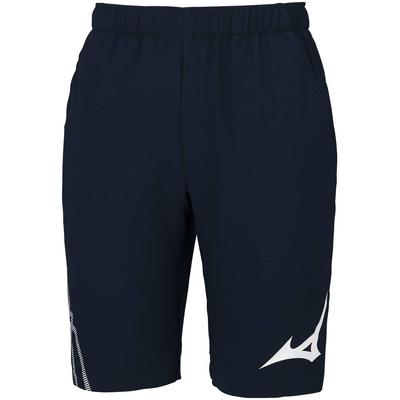 Mizuno MC Line Move Cross Training and Deep Navy X Size S Shorts, Moisture-Wicking Quick-Drying, 32MD1131, White,
