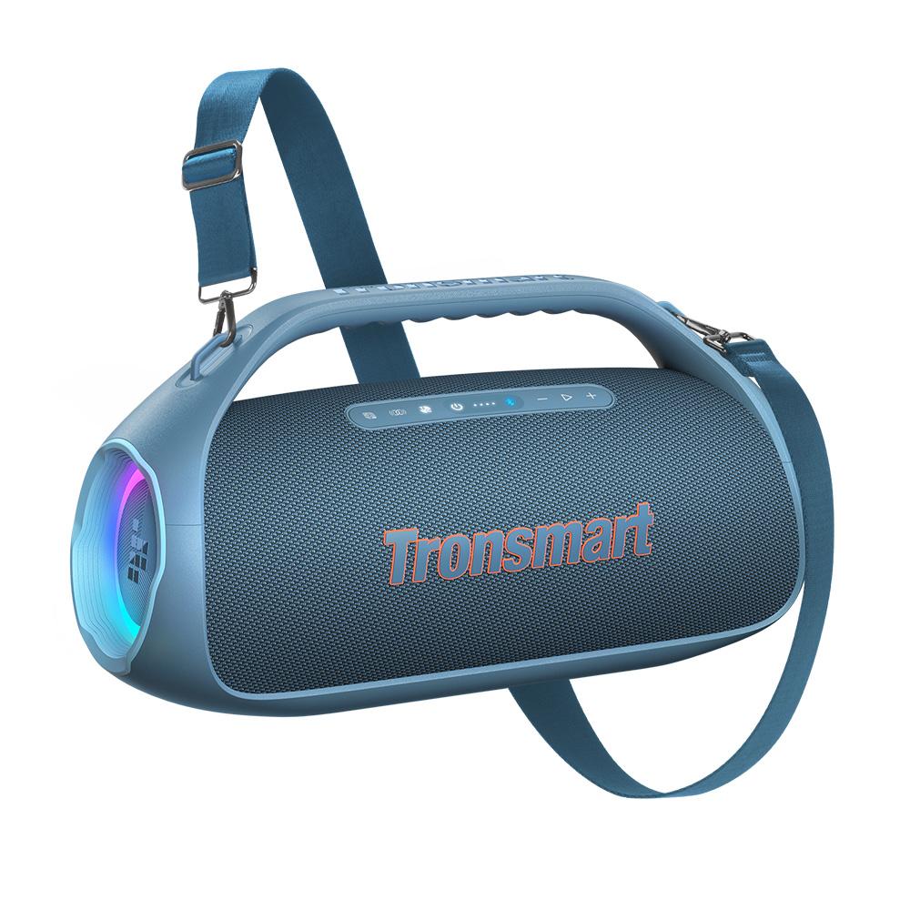 Tronsmart Bang 2 90W Tragbarer Bluetooth-Lautsprecher, IPX6 Wasserdicht, 26H Spielzeit, APP-Steuerung mit LED-Lichtshow, TWS-Kopplung, für Outdoor-Party
